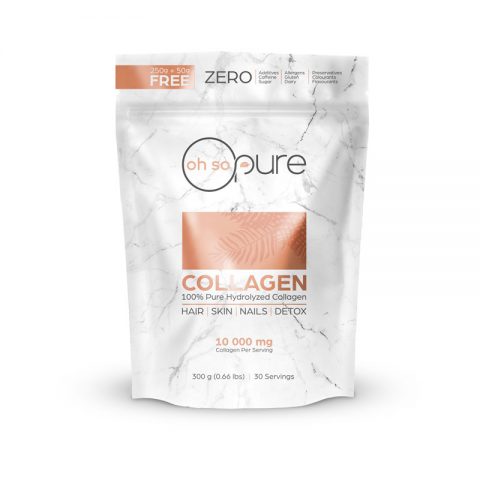 Oh So Pure - 300g 100% Hydrolyzed Collagen Powder