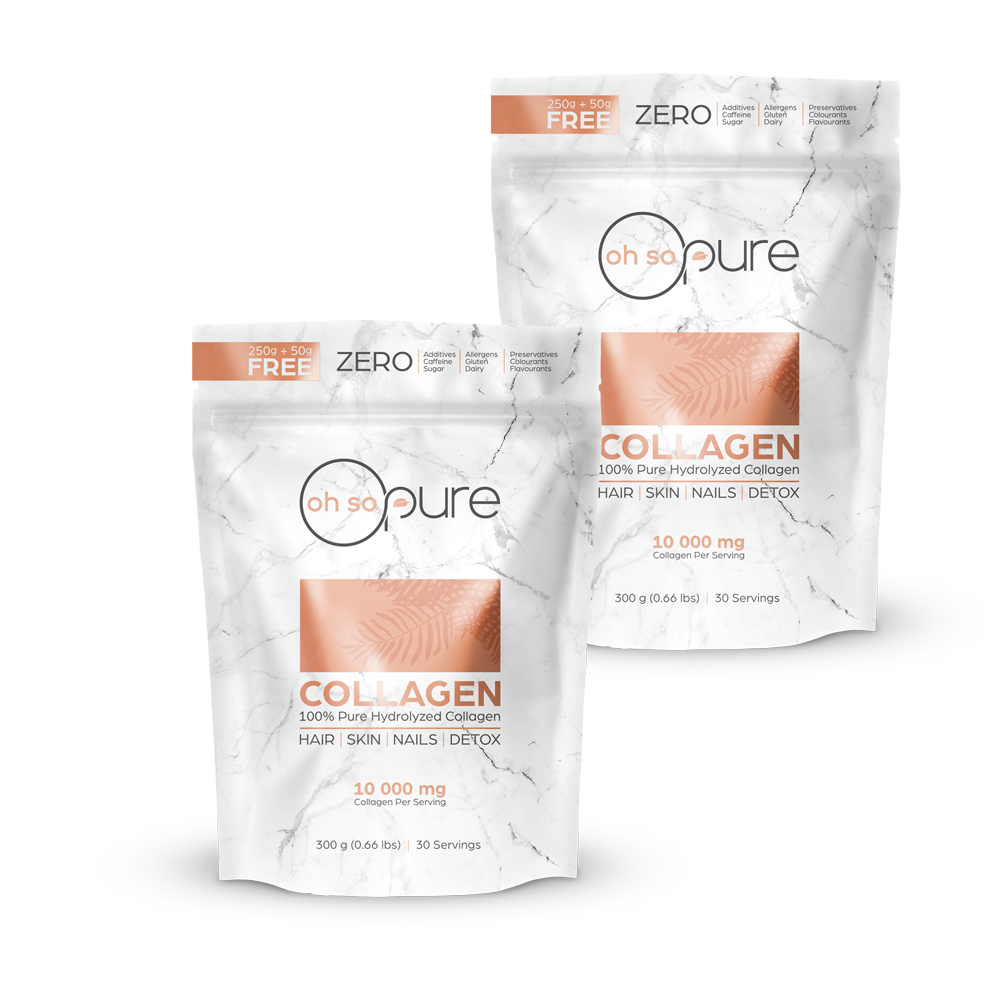 Oh So Pure offers 100% Hydrolyzed Collagen Peptides, significant health benefits. Visit Oh So Pure today and get your daily dose of Collagen, Live healthy, Live Happy. Take Control of your health.