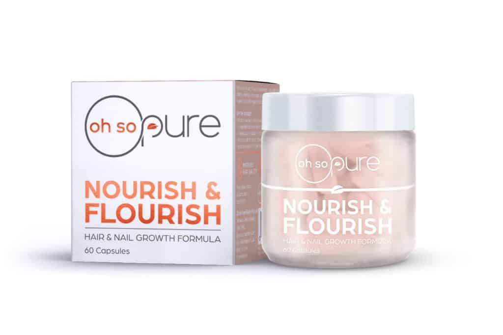 Oh So Pure Nourish and Flourish Hair and Nail Capsules