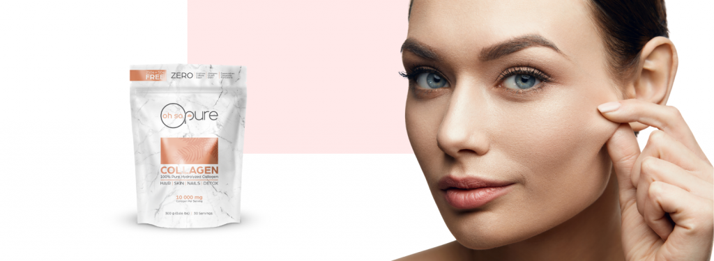 Oh So Pure offers 100% Hydrolyzed Collagen Peptides, significant health benefits. Visit Oh So Pure today and get your daily dose of Collagen, Live healthy, Live Happy. Take Control of your health.